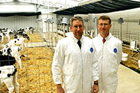 Calf research barn