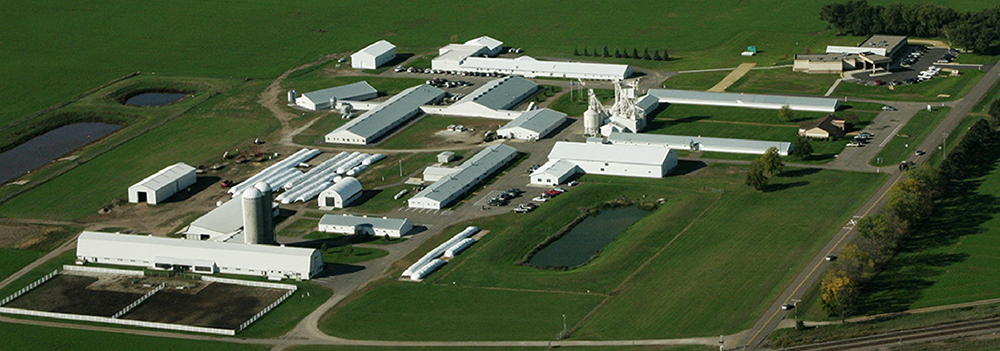 Aerial view of the Elk River Innovation Campus